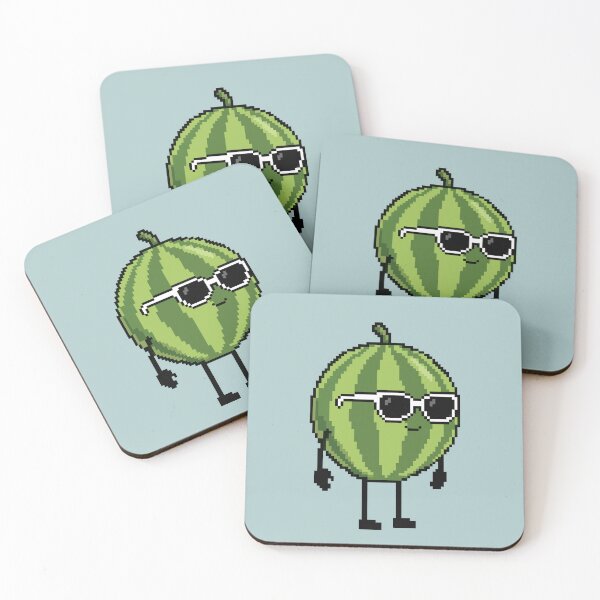 Item preview, Watermelon Pixel designed and sold by White Rim Mates.