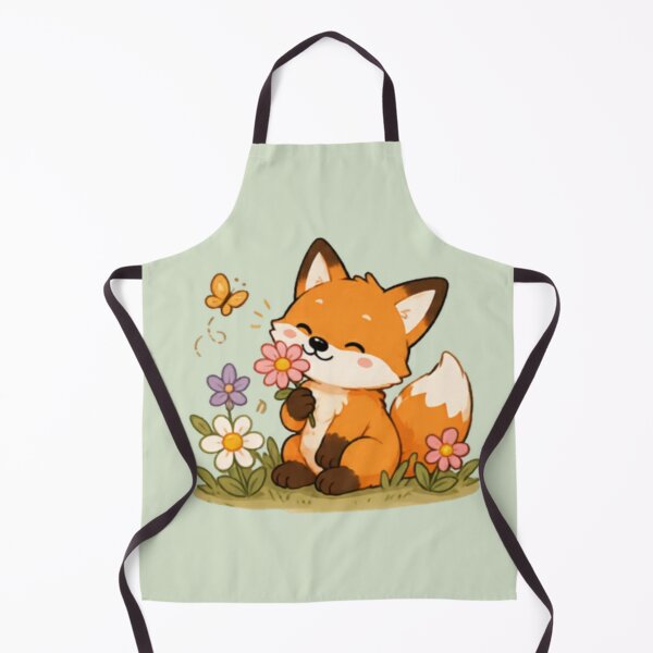 Item preview, Cute Springtime Fox designed and sold by MellowMunchkins.