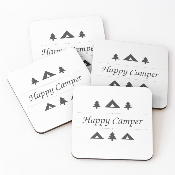 Item preview, Happy Camper Shirt - Outdoor Gift for Camping Lovers designed and sold by UrbanPrintVibes.