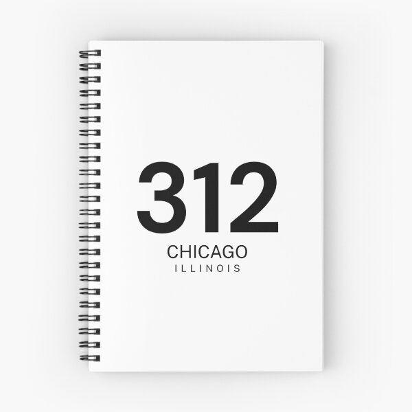 Item preview, 312 Chicago Illinois Minimalist Area Code designed and sold by Paper Drip.