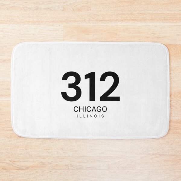 Item preview, 312 Chicago Illinois Minimalist Area Code designed and sold by Paper Drip.