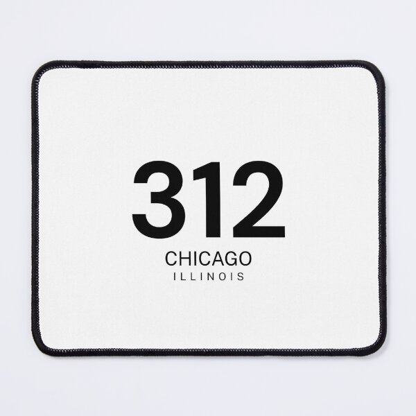 Item preview, 312 Chicago Illinois Minimalist Area Code designed and sold by Paper Drip.