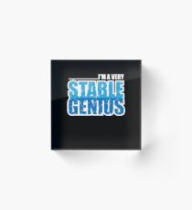 Stable Genius Acrylic Block