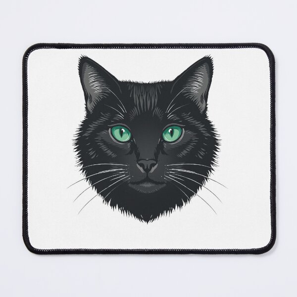 Item preview, Mystic Black Cat Face Design designed and sold by aminomen.