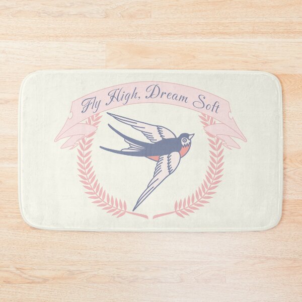Item preview, Fly High, Dream Soft – Swallow Illustration designed and sold by AngryToro.