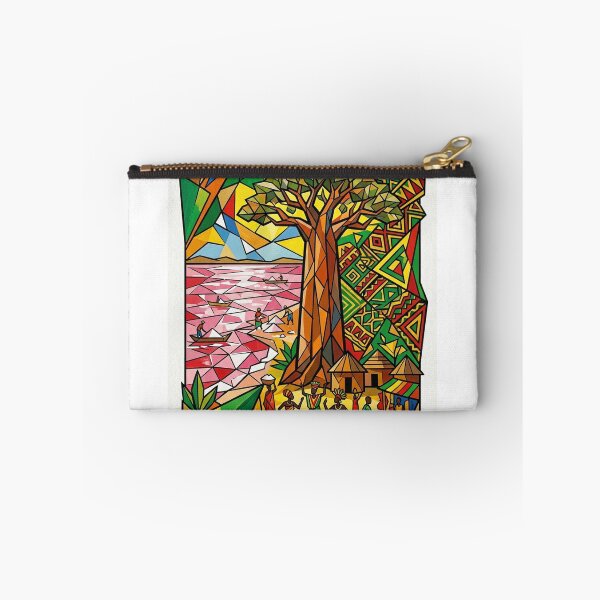 Item preview, Senegal Cubist Art Poster – Baobab African Art Wall Decoration – ZK PRO designed and sold by zalakopro.