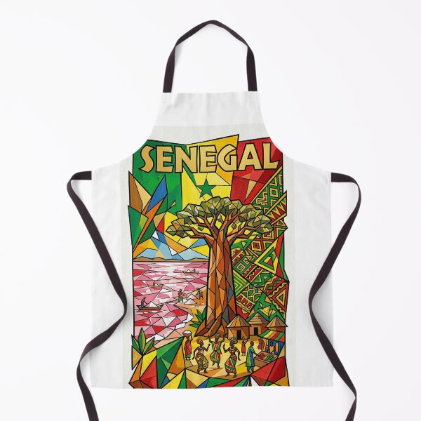 Item preview, Senegal Cubist Art Poster – Baobab African Art Wall Decoration – ZK PRO designed and sold by zalakopro.