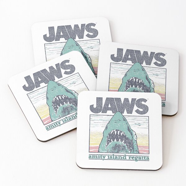 Item preview, Jaws Amity Island Shark Poster Graphic Today Design designed and sold by NatividadNastas.