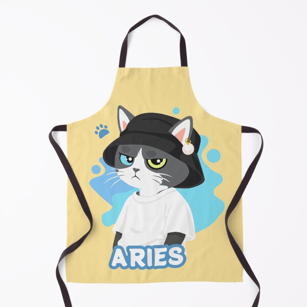 Item preview, Aries Grumpy Cat designed and sold by Kau_eunoia_arte.