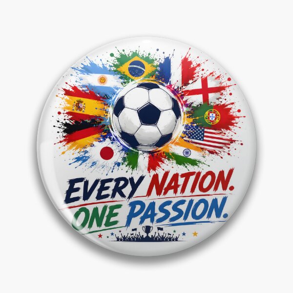 Item preview, every nation one team, fifa collectibles, soccer tournament, team jerseys, fifa art prints designed and sold by TrueArtVibes.