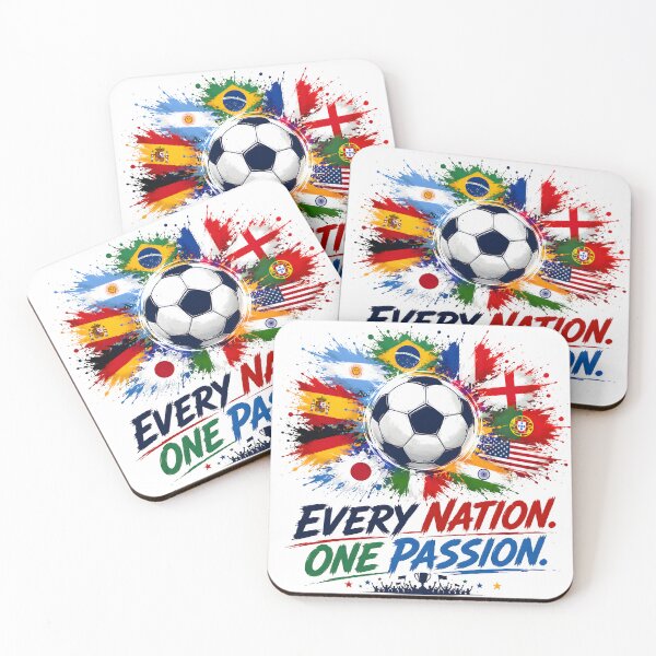 Item preview, every nation one team, fifa collectibles, soccer tournament, team jerseys, fifa art prints designed and sold by TrueArtVibes.