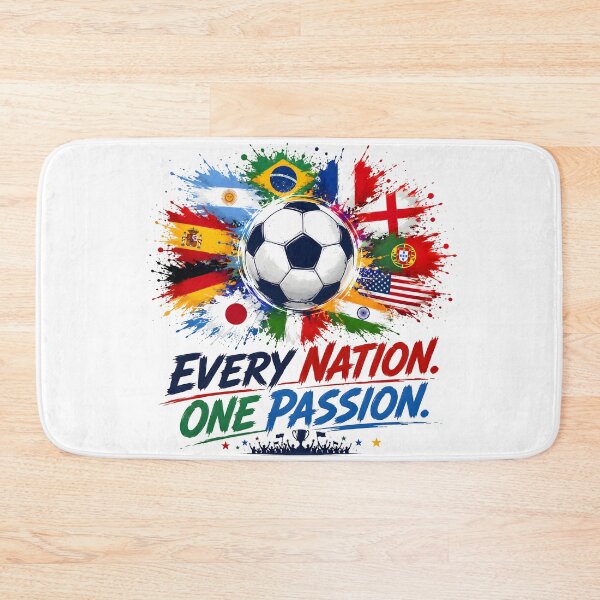 Item preview, every nation one team, fifa collectibles, soccer tournament, team jerseys, fifa art prints designed and sold by TrueArtVibes.