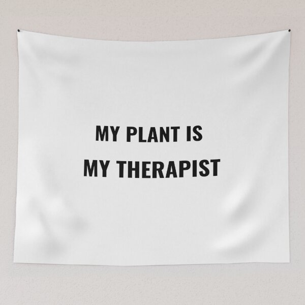 Item preview, My Plant Is My Therapist T-Shirt – Funny Plant Lover Tee | Uncle Jichuan designed and sold by Uncle-Jichuan.