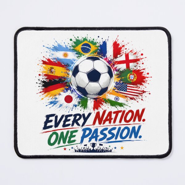Item preview, every nation one team, fifa collectibles, soccer tournament, team jerseys, fifa art prints designed and sold by TrueArtVibes.