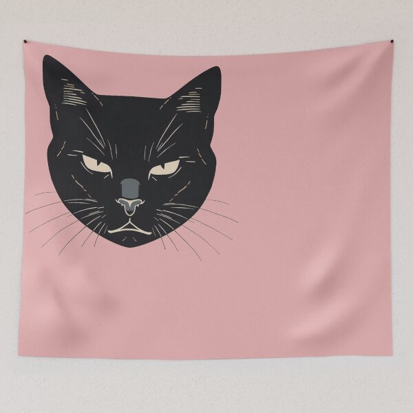 Item preview,  Mystic Black Cat Face Design designed and sold by aminomen.