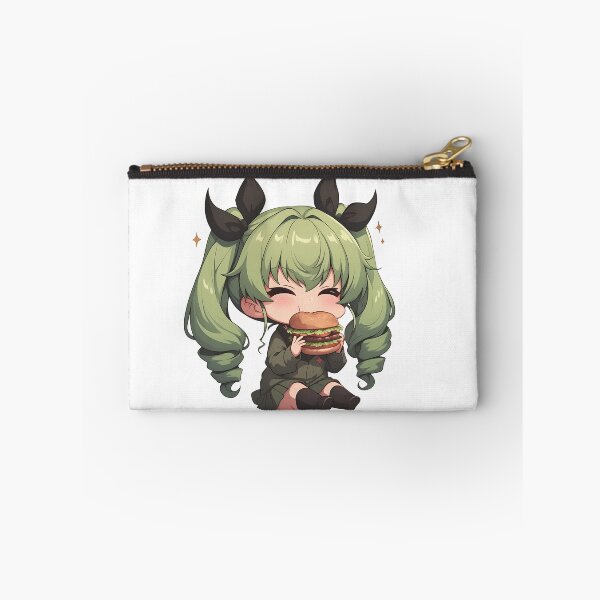 Item preview, Anchovy Girls und Panzer Chibi Burger Kawaii Feast designed and sold by earlobejerk.