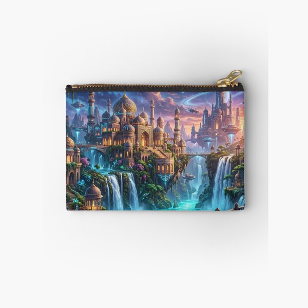 Item preview, Sky city above waterfalls designed and sold by Sigtrix.