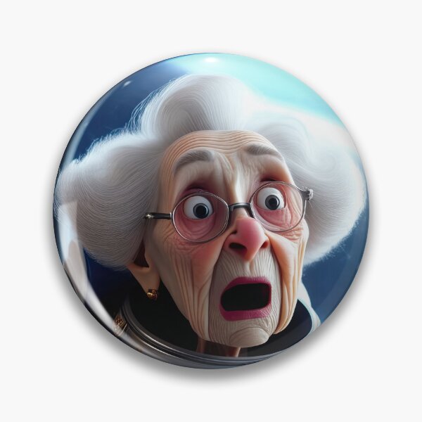 Item preview, Old Woman in a space ship designed and sold by Colin Bentham.