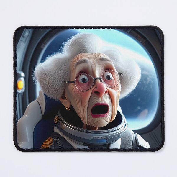Item preview, Old Woman in a space ship designed and sold by Colin Bentham.