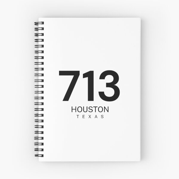 Item preview, 713 Houston Texas Minimalist Area Code designed and sold by Paper Drip.