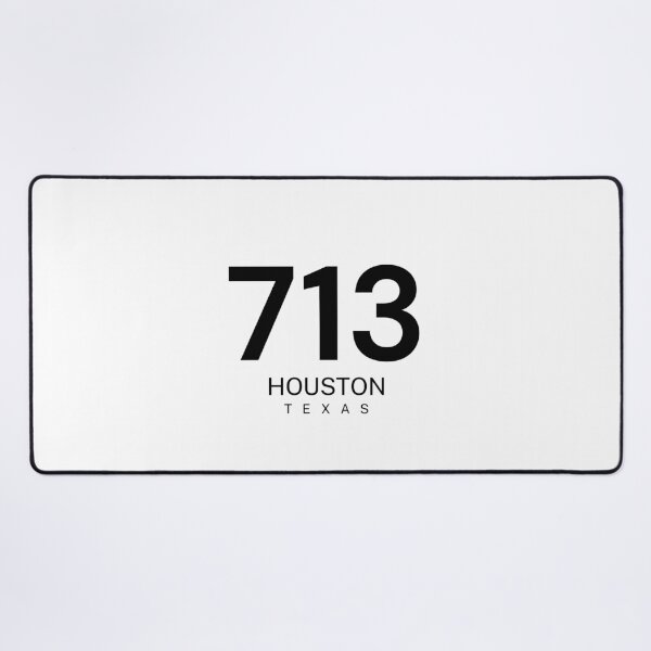 Item preview, 713 Houston Texas Minimalist Area Code designed and sold by Paper Drip.