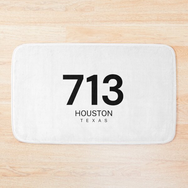 Item preview, 713 Houston Texas Minimalist Area Code designed and sold by Paper Drip.