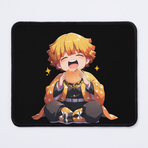 Item preview, Zenitsu Agatsuma Demon Slayer Chibi Burger Anime Joy Bite designed and sold by earlobejerk.