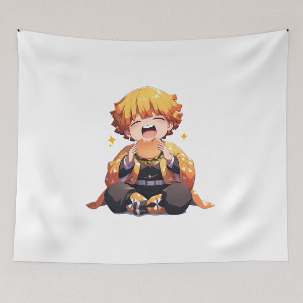 Item preview, Zenitsu Agatsuma Demon Slayer Chibi Burger Anime Joy Bite designed and sold by earlobejerk.