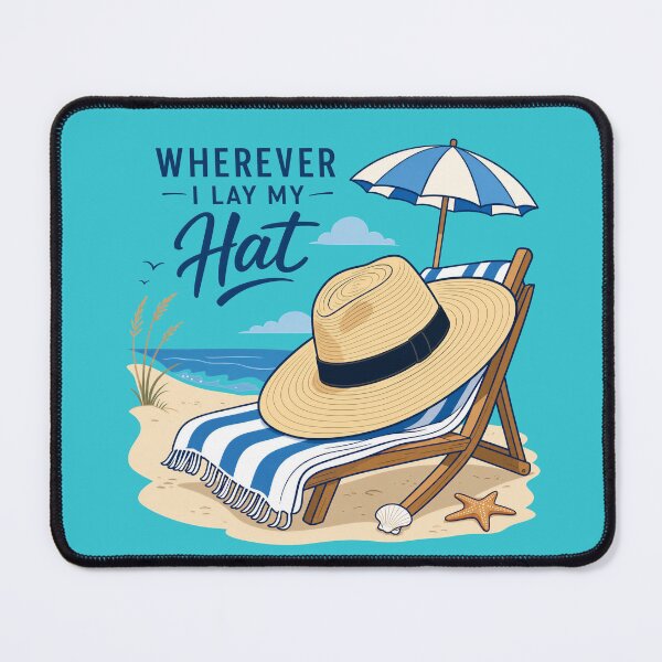 Item preview, Wherever I Lay My Hat designed and sold by CornershopTee.
