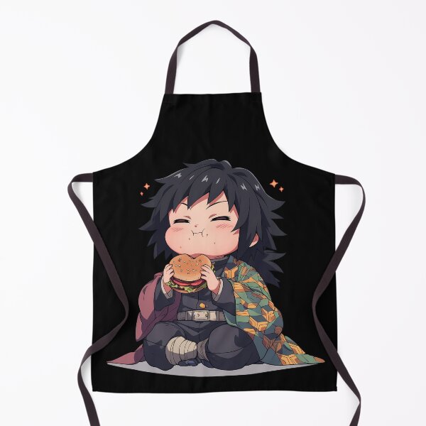 Item preview, Giyu Tomioka Demon Slayer Chibi Burger Calm Snack Moment designed and sold by earlobejerk.