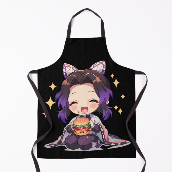 Item preview, Shinobu Kocho Demon Slayer Chibi Burger Sparkle Snack designed and sold by earlobejerk.