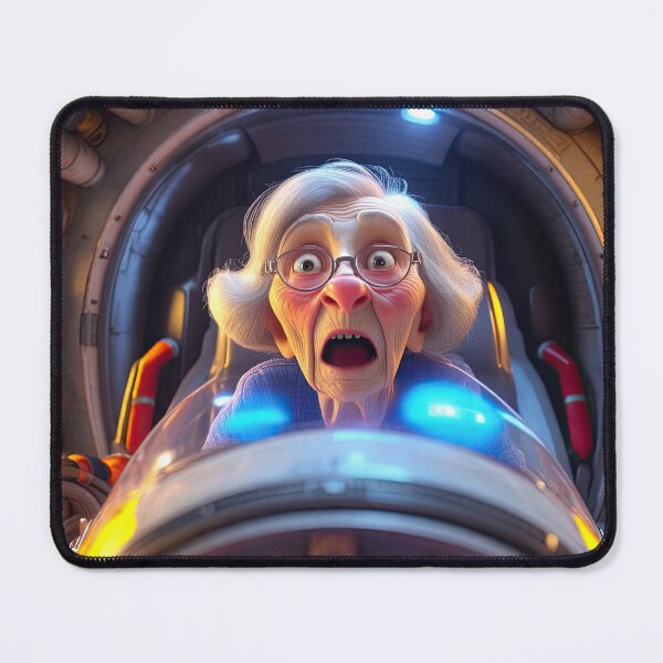 Item preview, Old Woman in a space ship designed and sold by Colin Bentham.