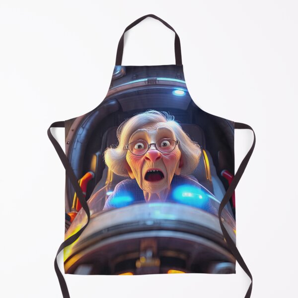 Item preview, Old Woman in a space ship designed and sold by Colin Bentham.