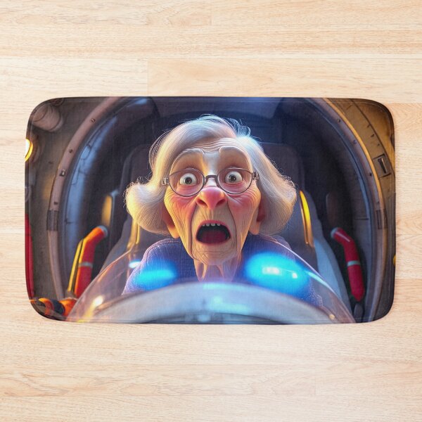 Item preview, Old Woman in a space ship designed and sold by Colin Bentham.