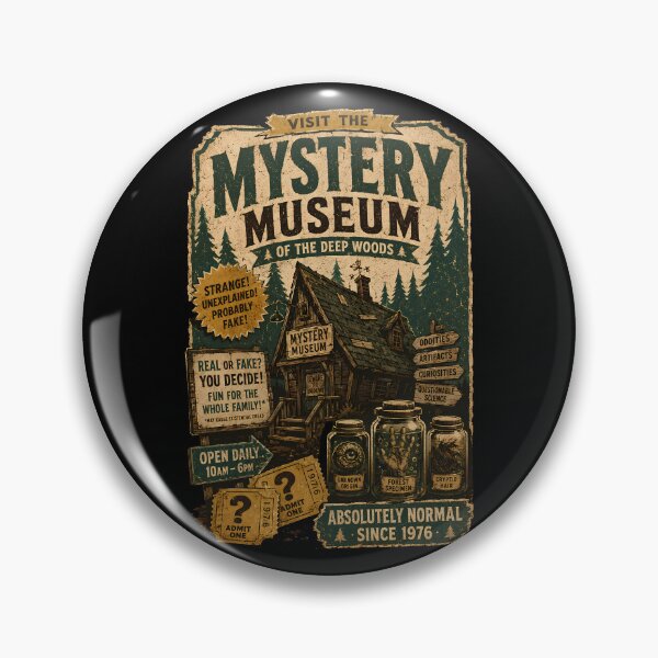 Item preview, Mystery Roadside Museum Flyer designed and sold by agearb.