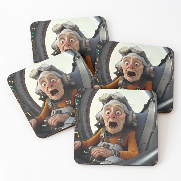 Item preview, Old Woman in a space ship designed and sold by Colin Bentham.