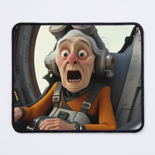 Item preview, Old Woman in a space ship designed and sold by Colin Bentham.