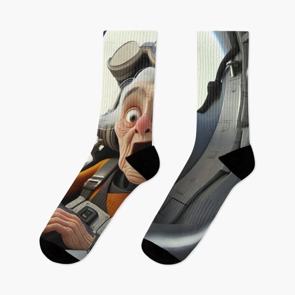 Item preview, Old Woman in a space ship designed and sold by Colin Bentham.