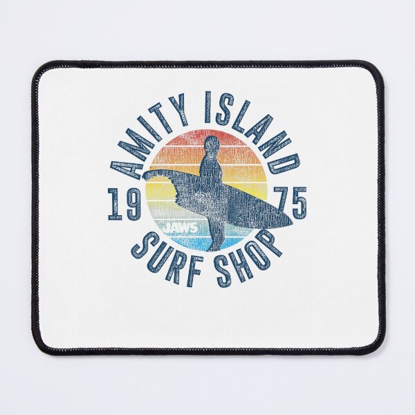 Item preview, Jaws Amity Island Surf Board Poster Graphic Today designed and sold by NatividadNastas.