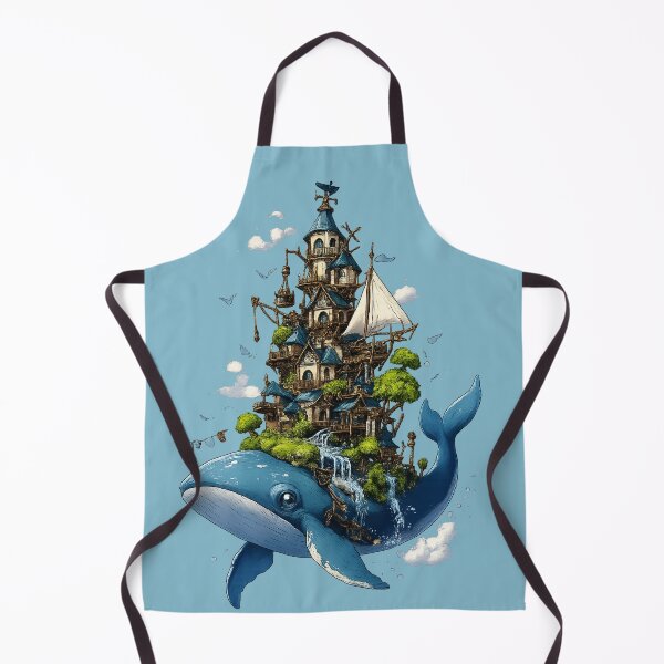 Item preview, Sky Whale Fantasy Floating Kingdom designed and sold by mr.bardook.