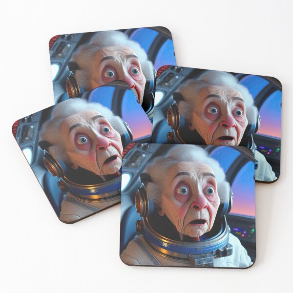 Item preview, Old Woman in a space ship designed and sold by Colin Bentham.