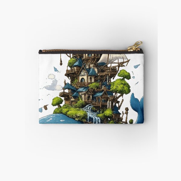 Item preview, Sky Whale Fantasy Floating Kingdom designed and sold by mr.bardook.