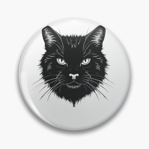 Item preview,  Mystic Black Cat Face Design designed and sold by aminomen.