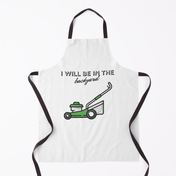 Item preview, lawn dad i will be in the backyard fathers day designed and sold by sydney-syder.