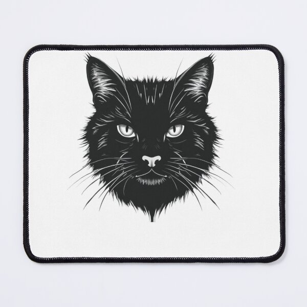 Item preview, Mystic Black Cat Face Design designed and sold by aminomen.