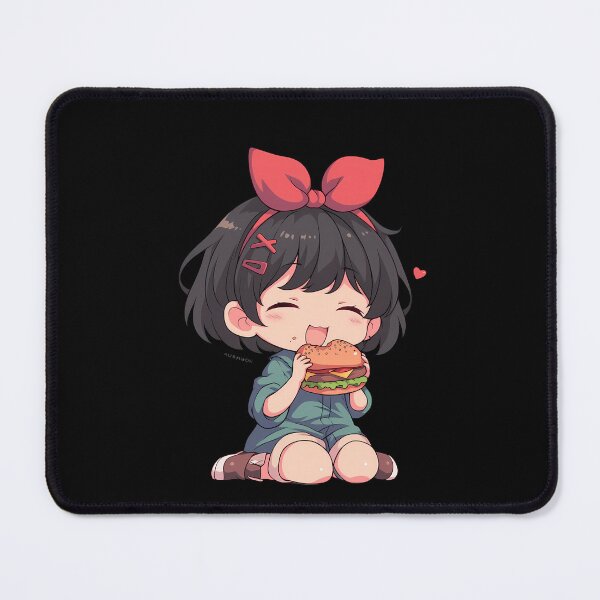 Item preview, Ruka Sarashina Rent A Girlfriend Chibi Burger Energy designed and sold by earlobejerk.