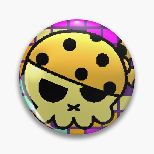 Item preview, Pixel Skull Pirate Bandana 8-Bit Neon designed and sold by AstronautMerch.