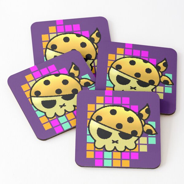 Item preview, Pixel Skull Pirate Bandana 8-Bit Neon designed and sold by AstronautMerch.
