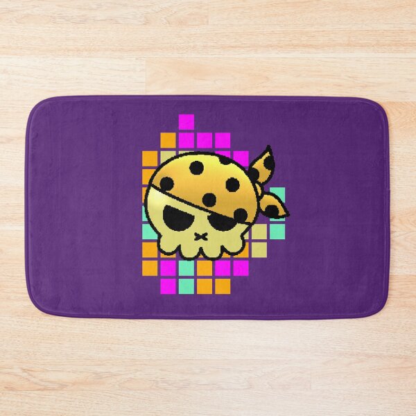 Item preview, Pixel Skull Pirate Bandana 8-Bit Neon designed and sold by AstronautMerch.