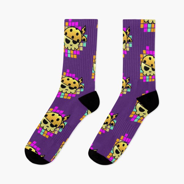 Item preview, Pixel Skull Pirate Bandana 8-Bit Neon designed and sold by AstronautMerch.